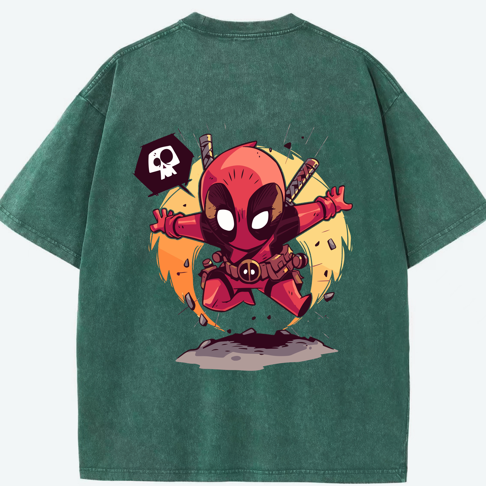 （画像用） アベンジャーズ The Avengers 綿100% ヴィンテージ風 半袖Tシャツ（背面プリント）